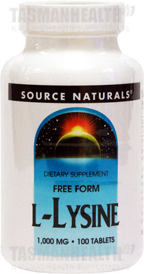 Source Naturals L-Lysine 1000mg