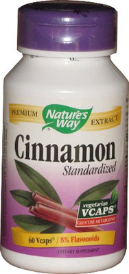 Nature’s Way Cinnamon - 60 Vege Caps