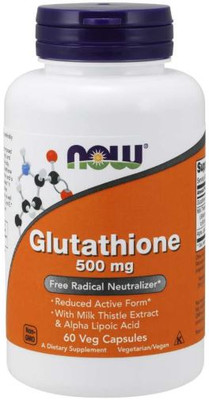 NOW Foods Glutathione 500mg