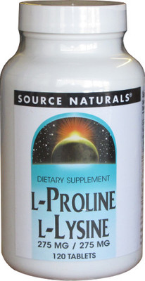 Source Naturals L-Proline L-Lysine