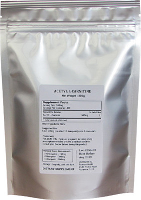 Tasman Health, Acetyl L-Carnitine Powder