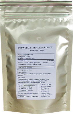 Tasman Health, Boswellia Serrata Extract Powder