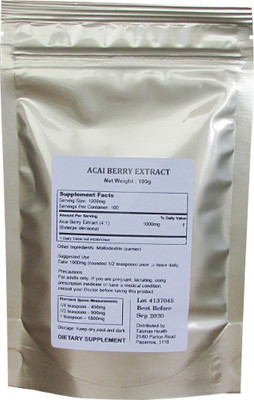 Tasman Health, Acai Berry Extract