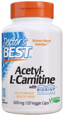 Doctor's Best Acetyl L-Carnitine - 120 Capsules