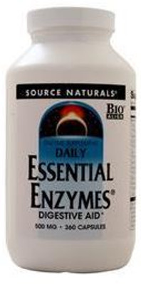Source Naturals - Daily Essential Enzymes 360 Capsules