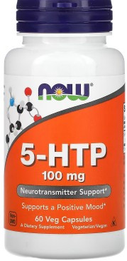 Now Foods 5-HTP 100mg 60 Vege Capsules