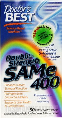 Doctor's Best Double Strength SAM-e 400mg