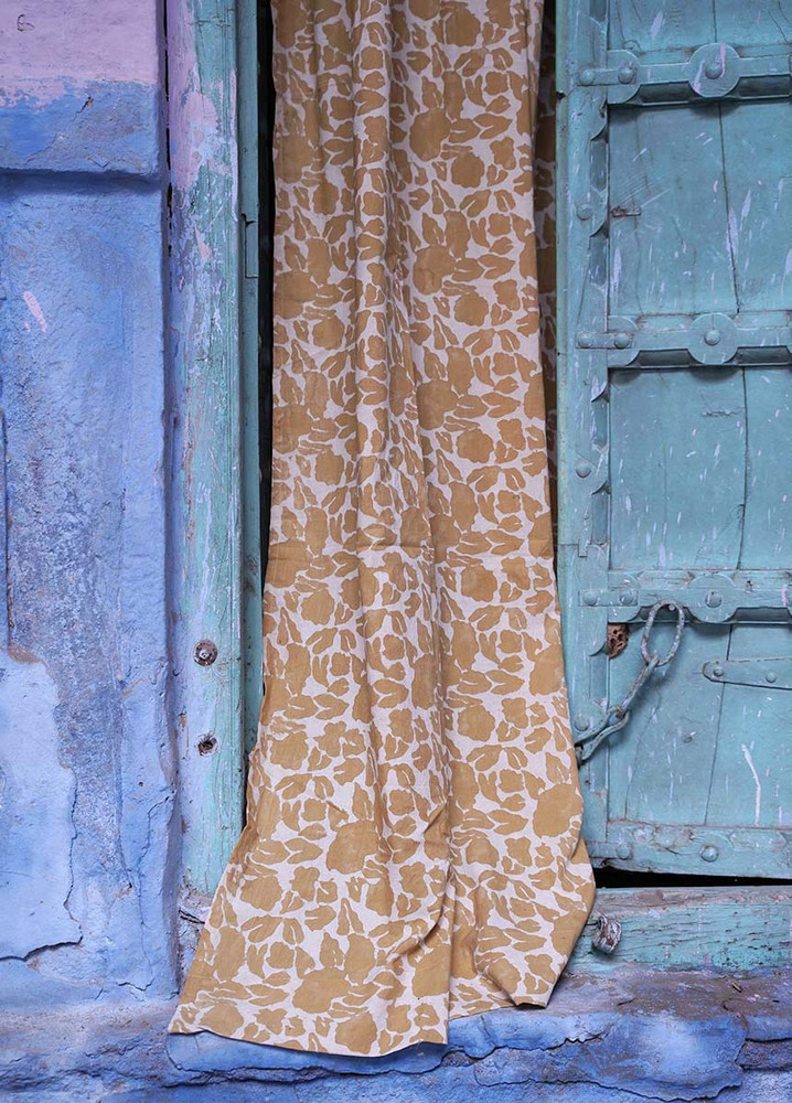 Eco Friendly Yellow Curtain