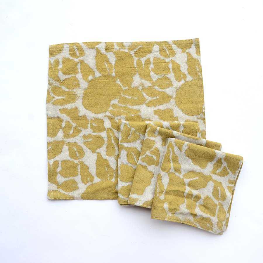 Block Print Napkin - Yan - Thumbnail 2