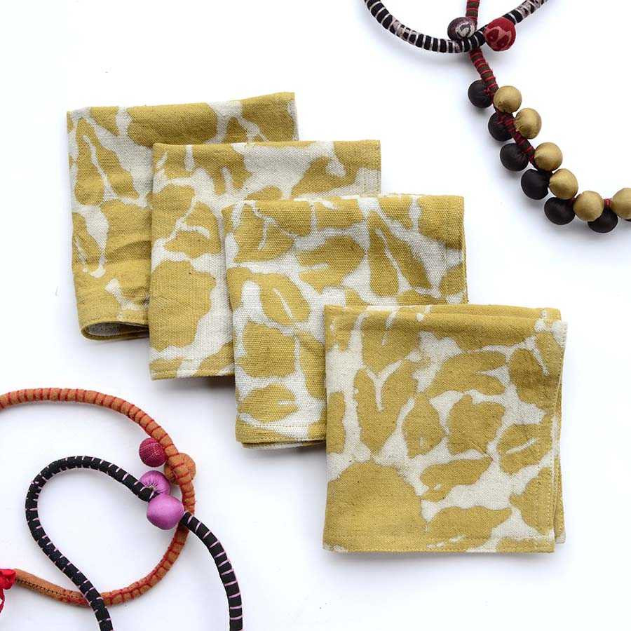 Block Print Napkin - Yan - Thumbnail 3