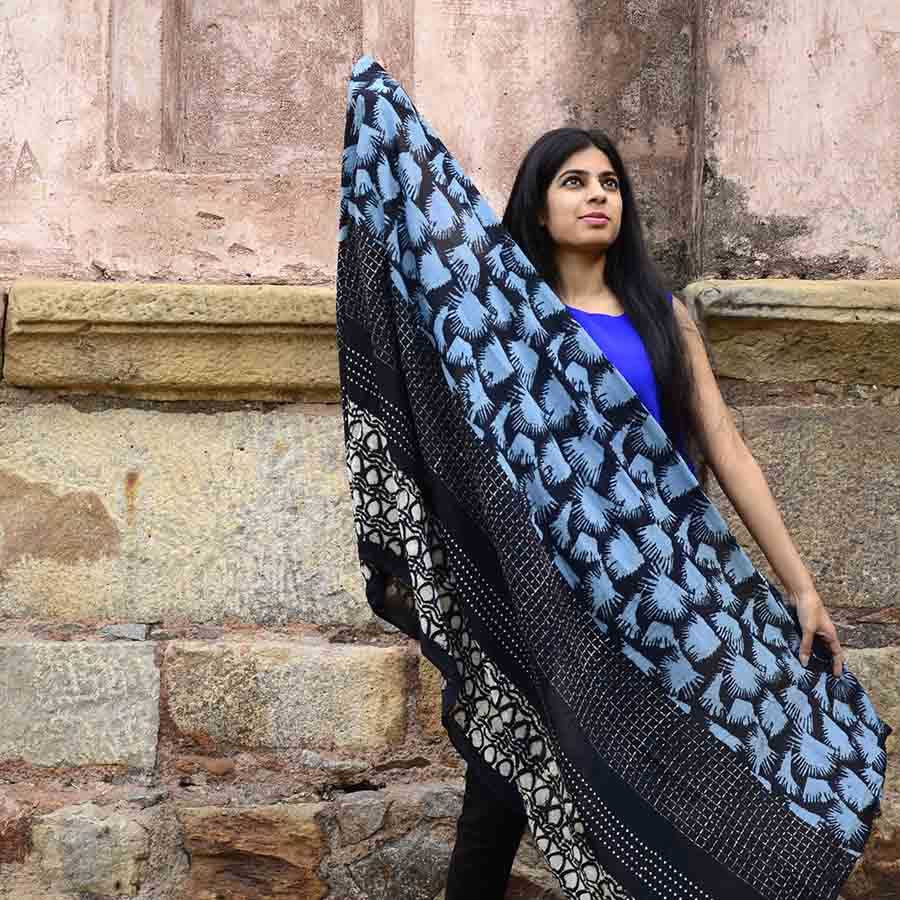 handmade-printed-scarf-indian