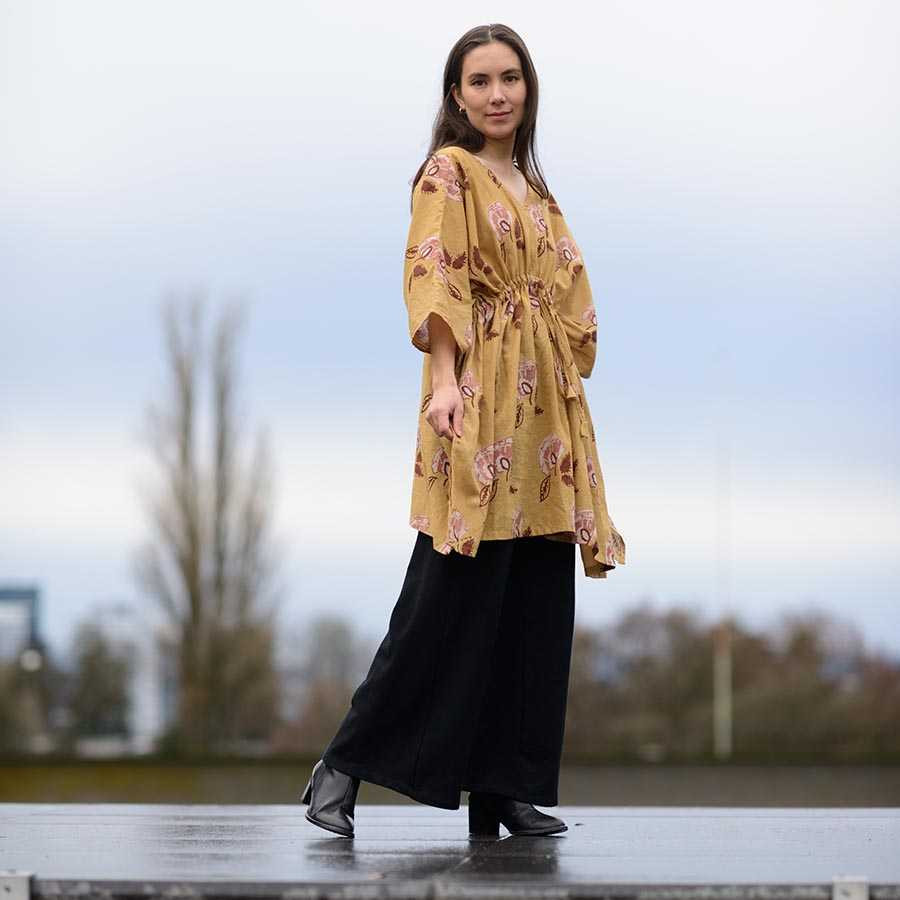 block print tunic