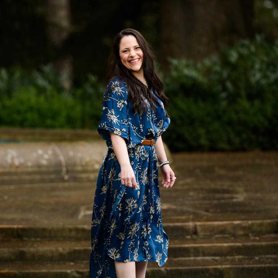 Block Print Silky Kaftan