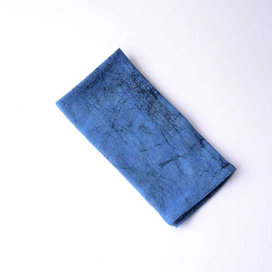 Block Print Napkins - Blue Hour Sample