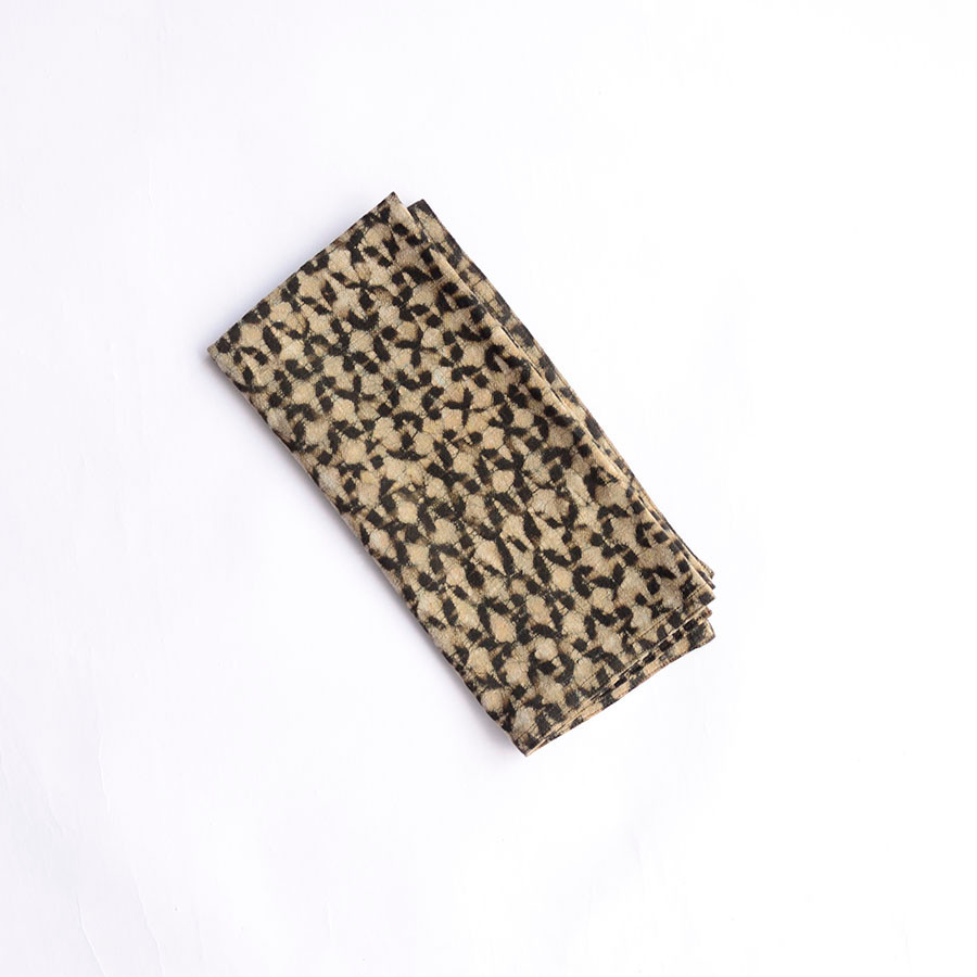 Hand printed napkins