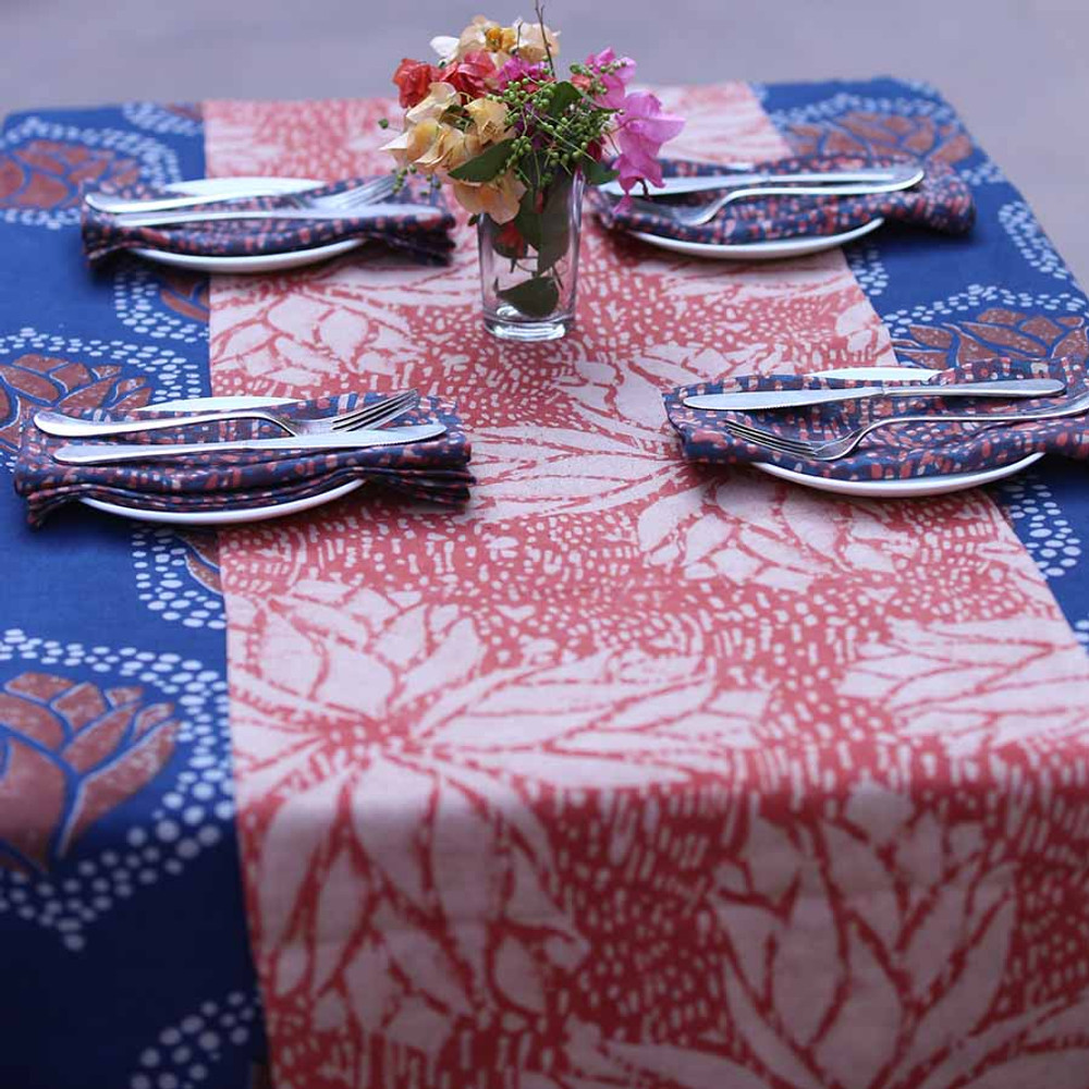 100% cotton table runners