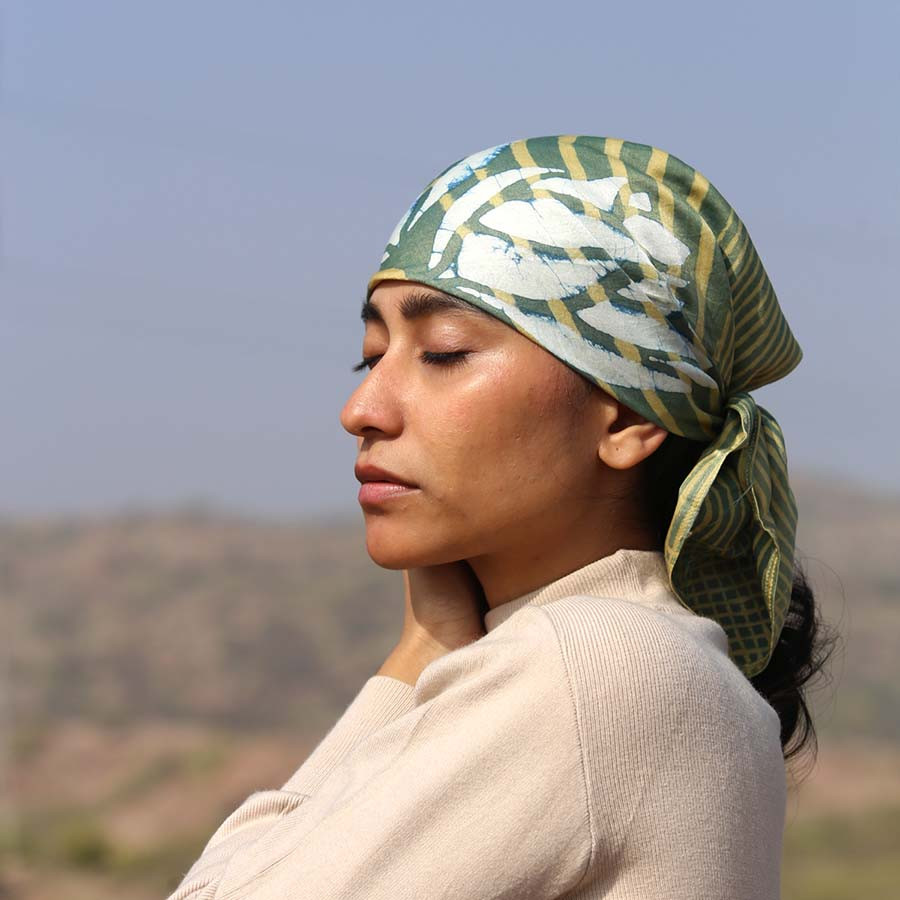 silk scarf bandana