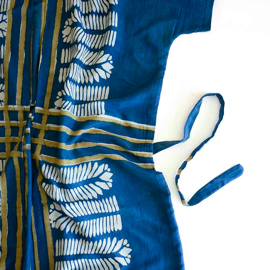 hand block print dress