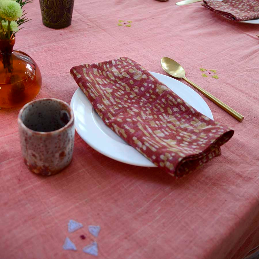 teracotta napkins cotton