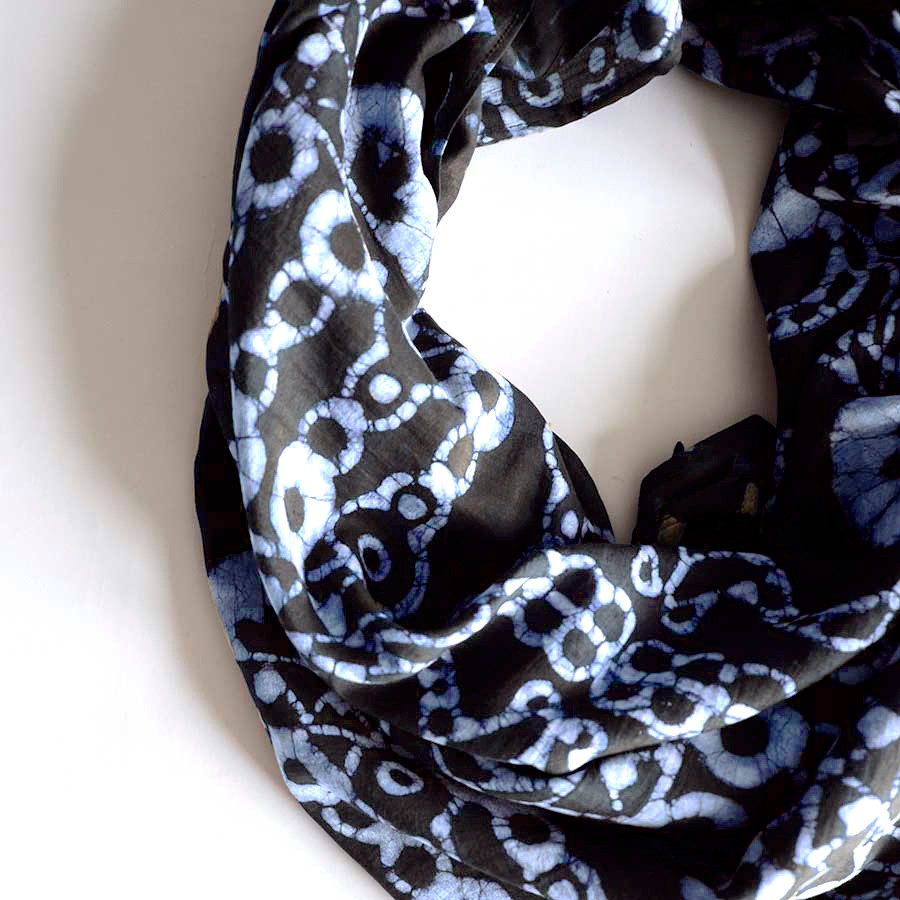 patterned scarf