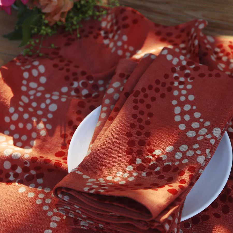 handmade dinner napkins