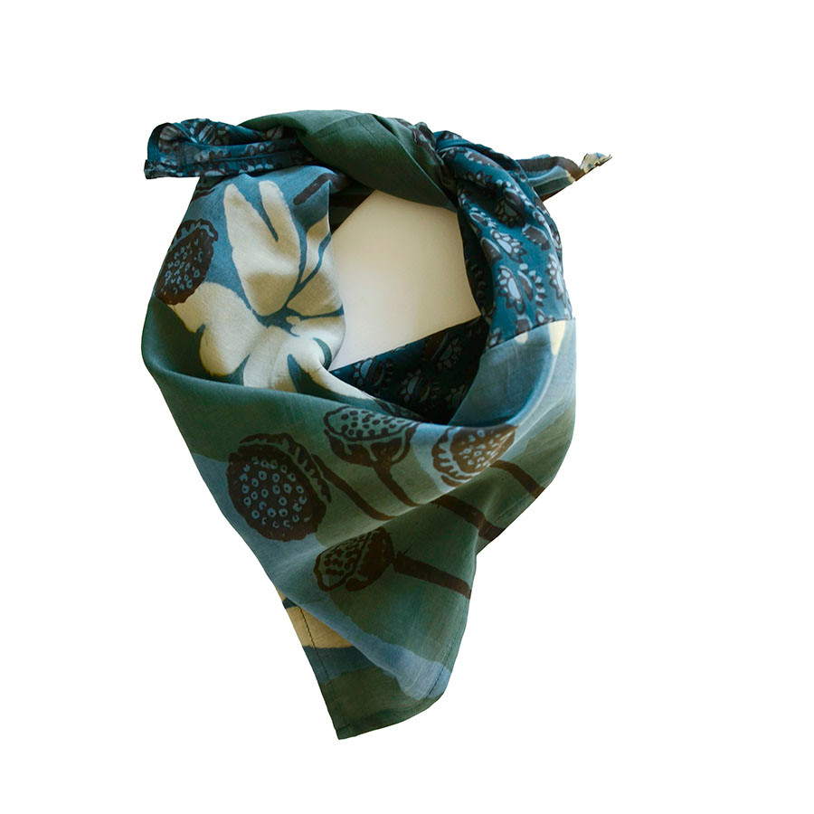 eco-friendly cotton-silk bandana