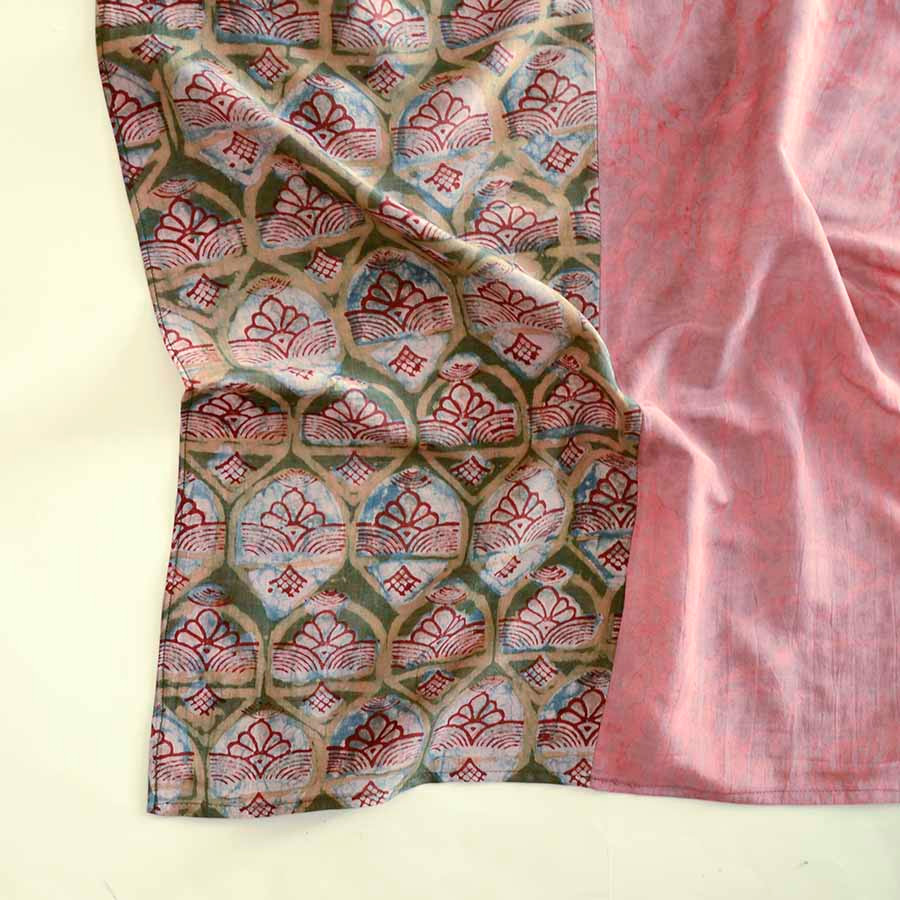 block print head scarf