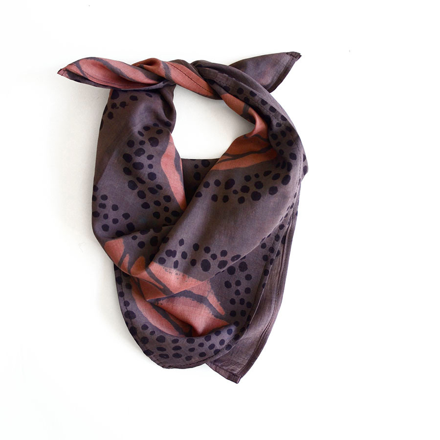 cotton silk scarf