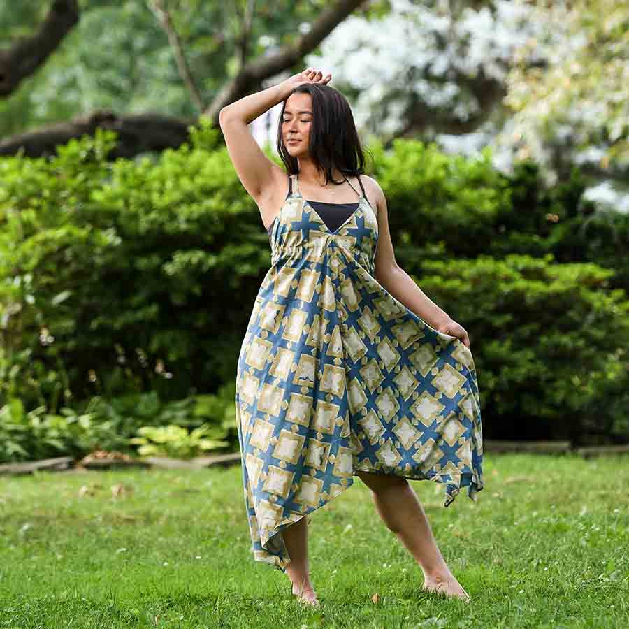 Beach Coverup Lounge Dress - Kavach Sample