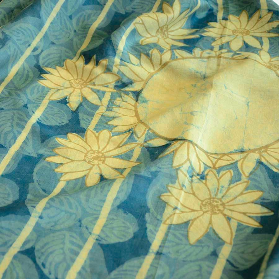 eco friendly scarf cotton silk