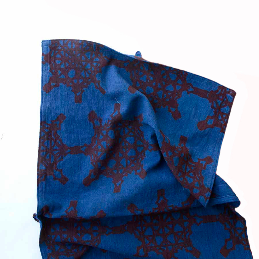 handwoven cotton tea towel