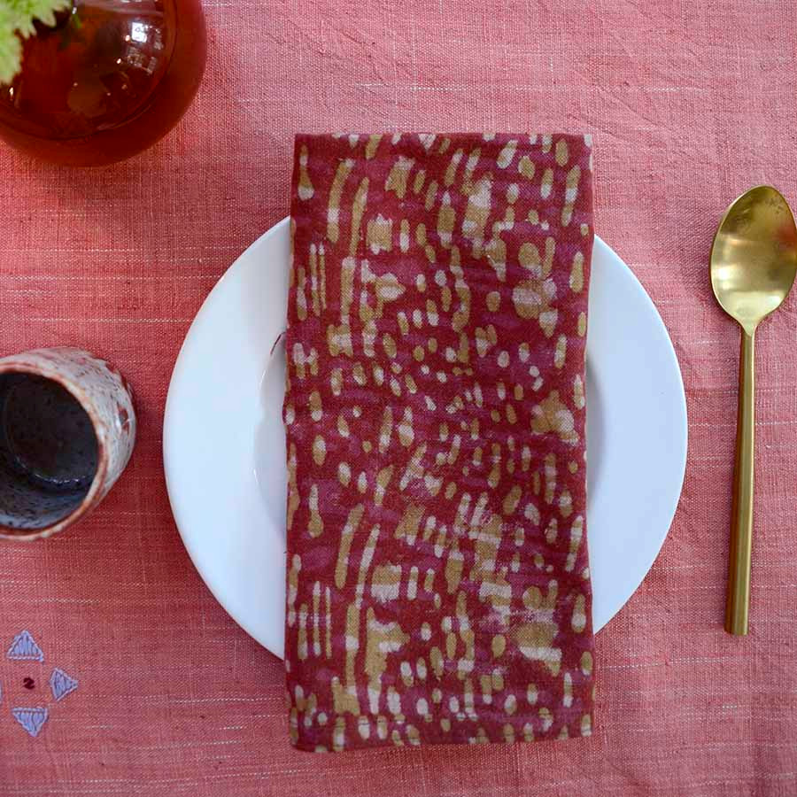 printed cloth napkins