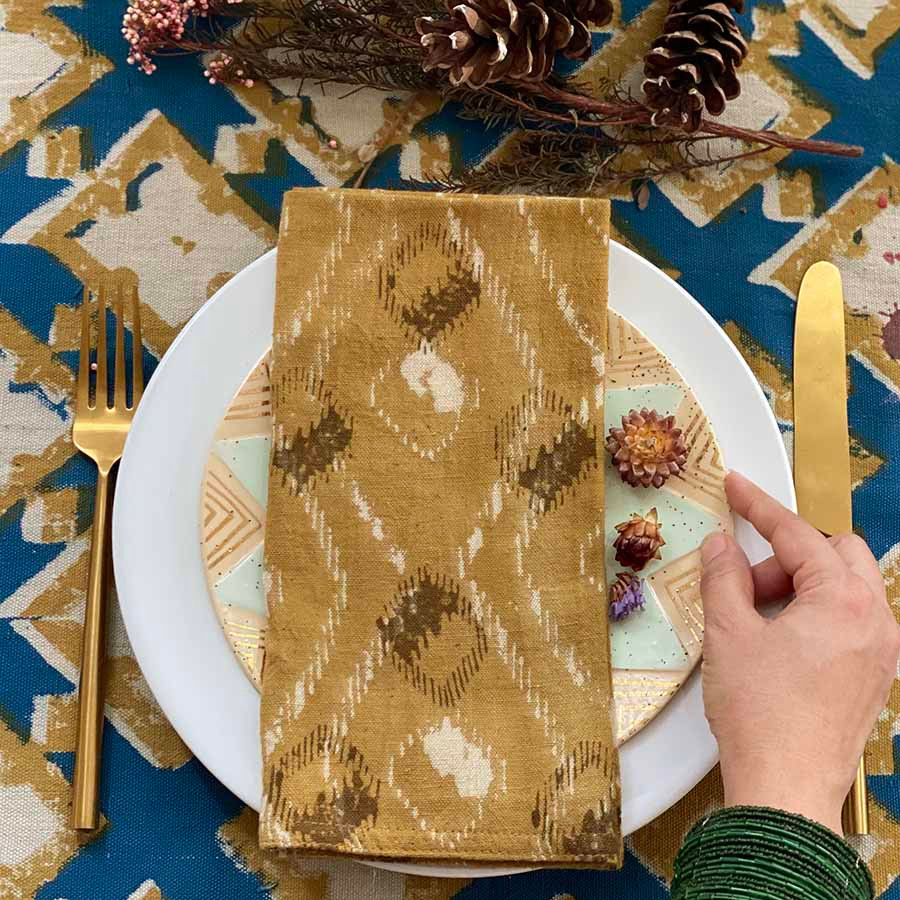 casual dinner napkins