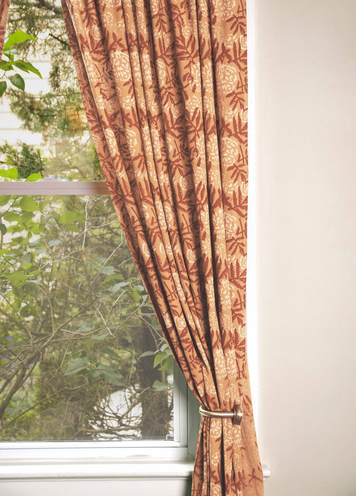 yellow gold curtain