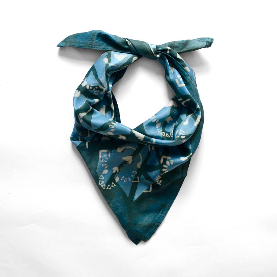cotton silk bandana