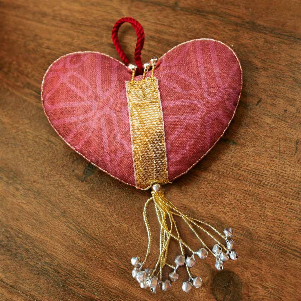 upcycled fabric decor