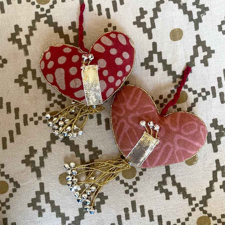 upcycled fabric decor