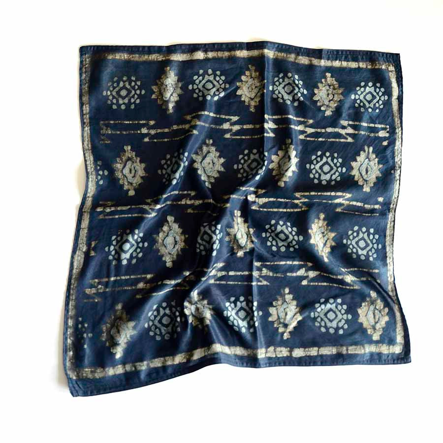 block print scarf