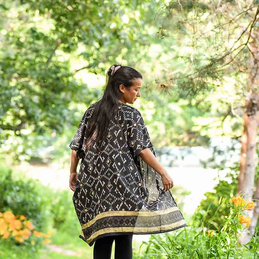 cotton silk cover up