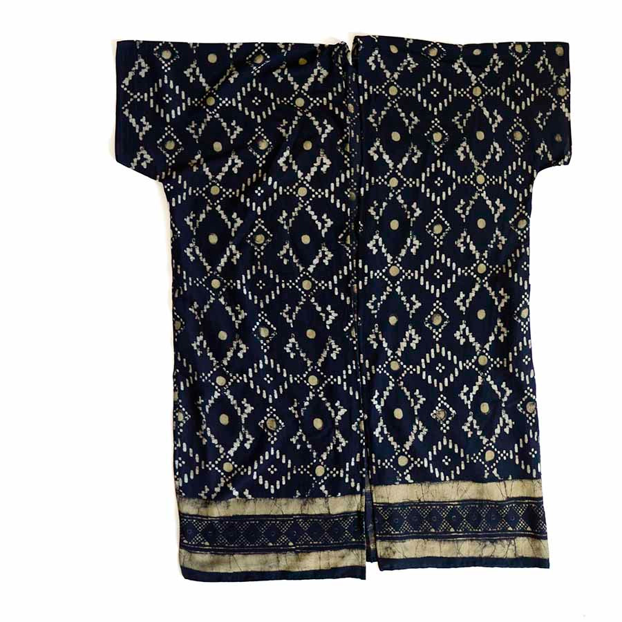 block print robe