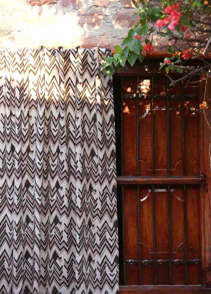 how to block print fabric