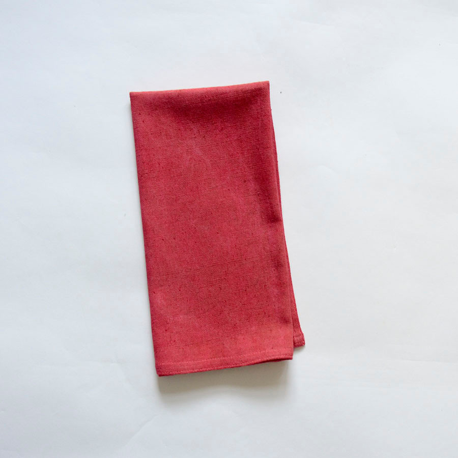 solid red cloth napkin