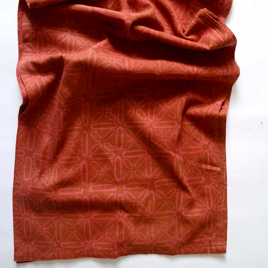 Block Print Table Runner | Stars SAMPLE