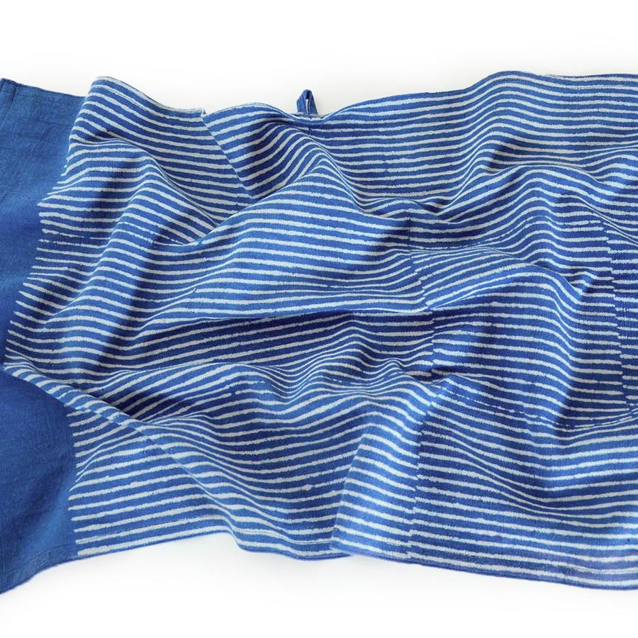 striped cotton dish towel