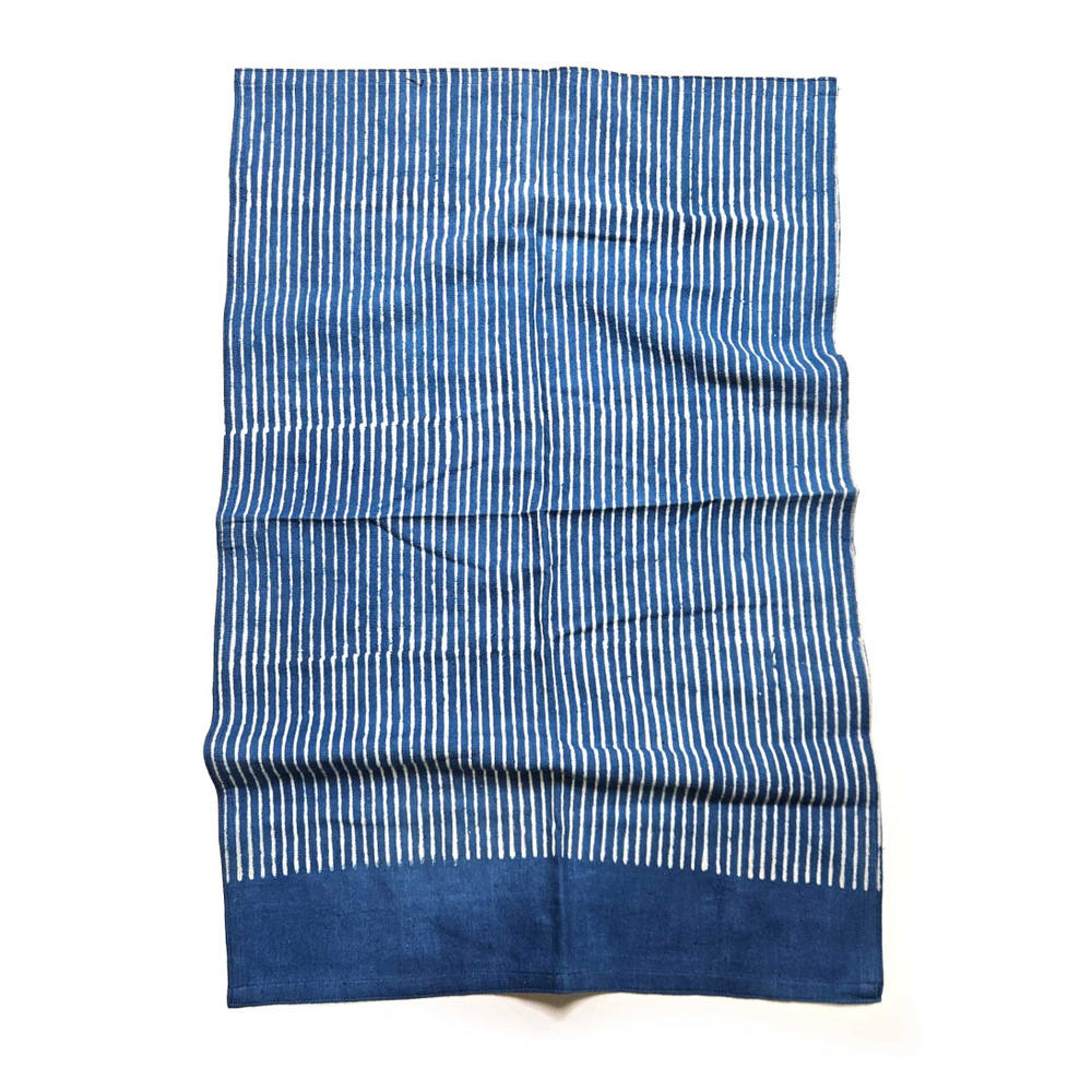 block print kitchen towel