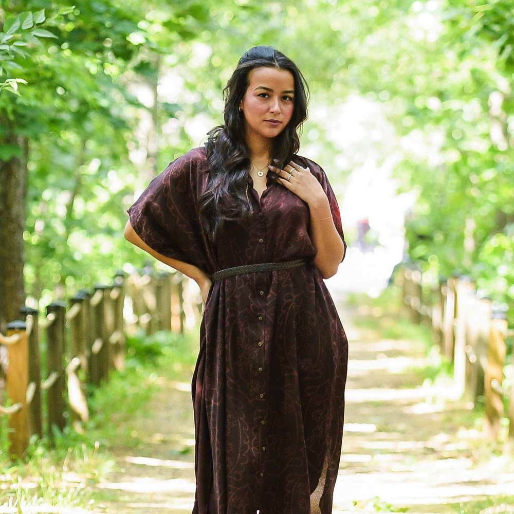boho kaftan dress