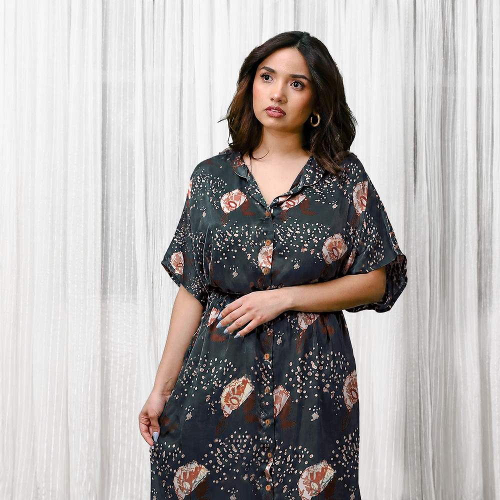 bohemian resort dress