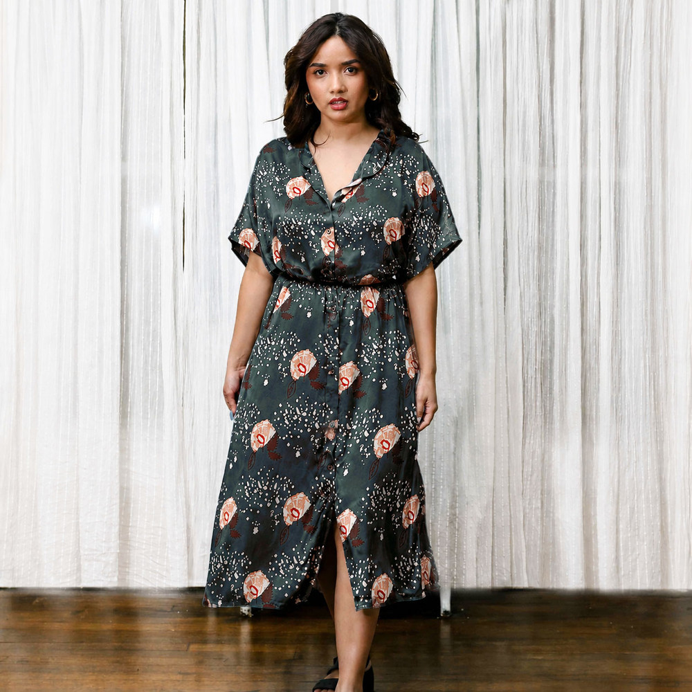 floral modal dress
