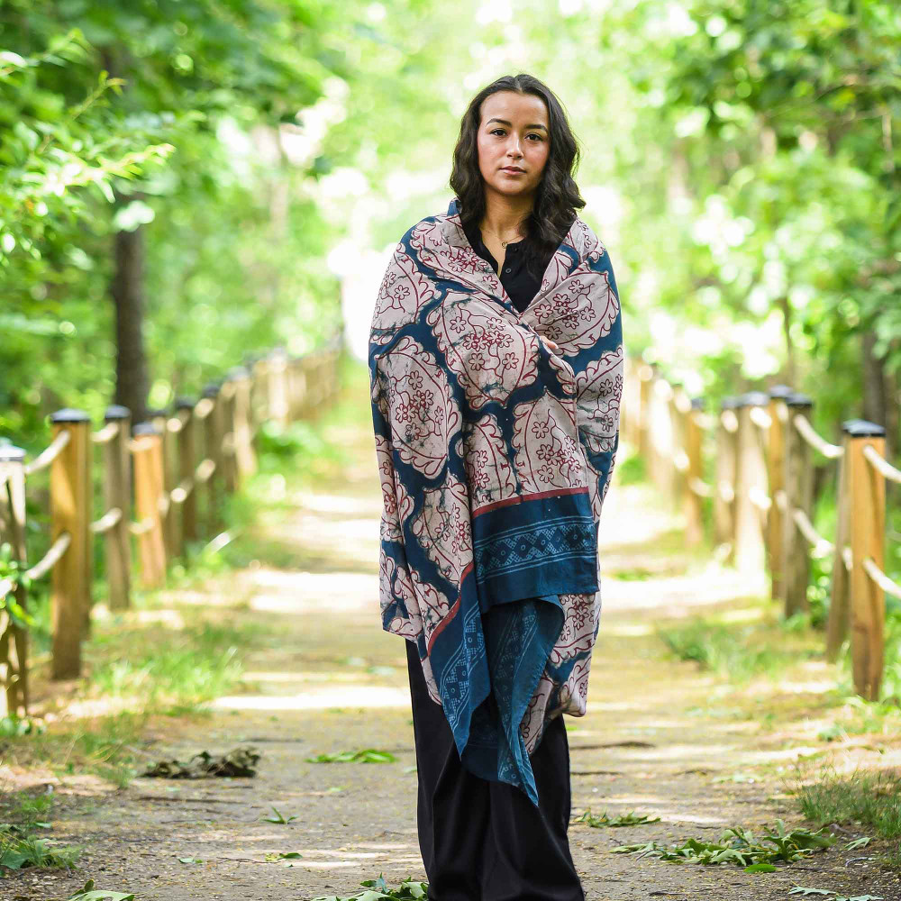 hand print sarong