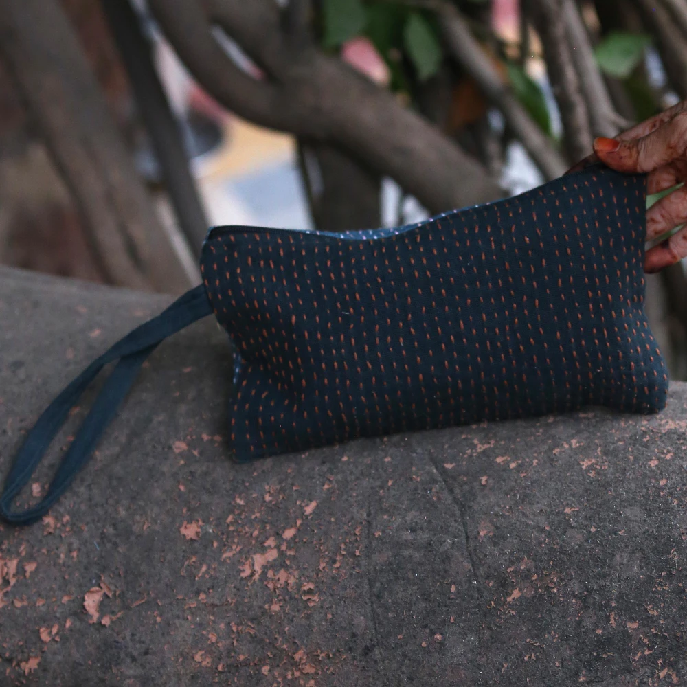 handmade zipper pouch